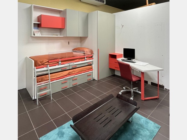 Cameretta trasformabile Moretti Compact WallBox