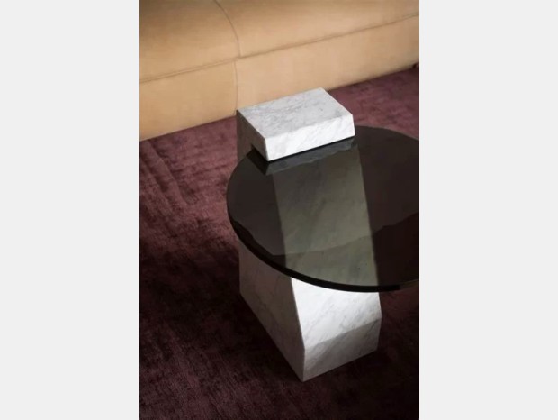 Tavolino rotondo Baxter Verre Particulier