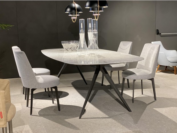Sedia senza braccioli Flexform Hera