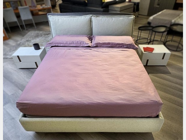 Letto matrimoniale con contenitore Noctis Spa So-pop