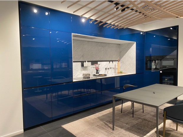 Cucina angolare Valcucine Artematica laccata