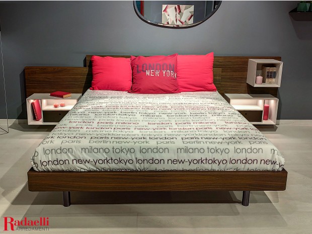 Letto matrimoniale Novamobili Time & Easy