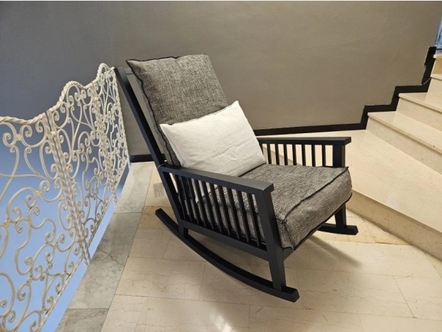 Poltrona Gervasoni DONDOLO GRAY O9