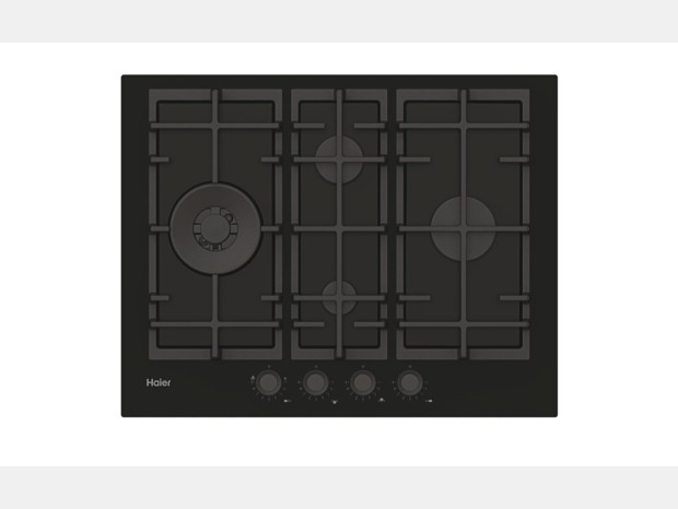 Piano Cottura Haier PIANO COTTURA A GAS VETRO NERO SERIE 2 DA 65 CM
