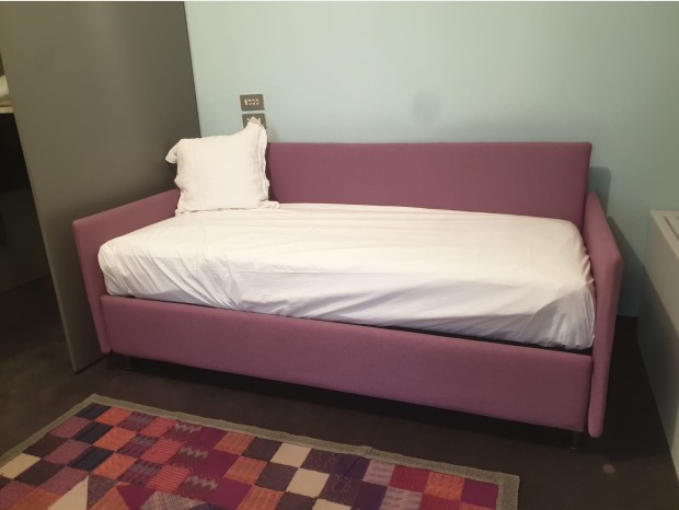 Letto singolo Oggioni GOLF 225 con contenitore