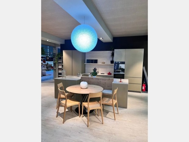 Cucina con Isola Fabrika Italia Design Laccato Opaco