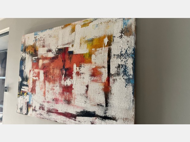 Quadro Produzione Artigianale Astratto
