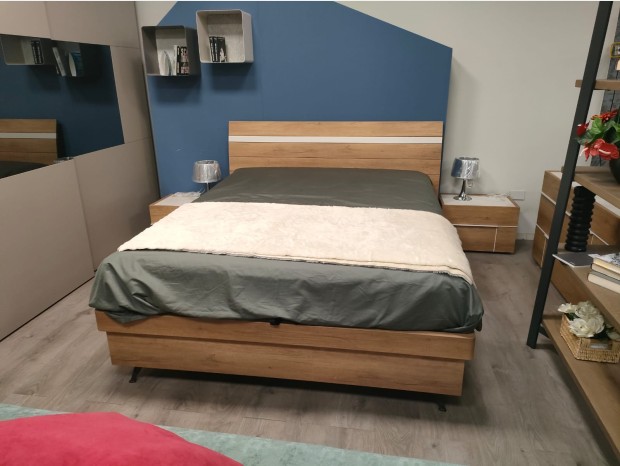 Letto matrimoniale con contenitore Tomasella JOKER