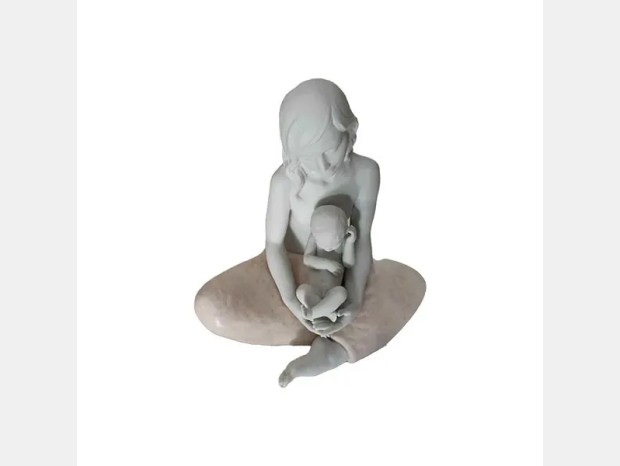 Scultura Lladró La Madre - statua in porcellana