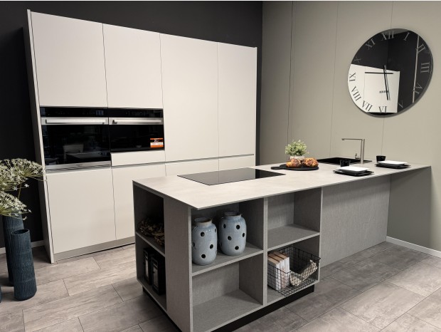 Cucina con Isola Scavolini Boxi