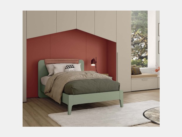 Letto a una piazza e mezza Colombini POLDO SOFT