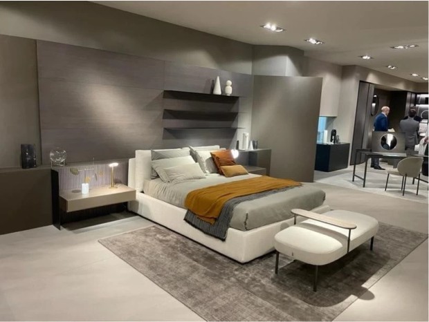 Letto con gruppo Alf DaFrè Milano
