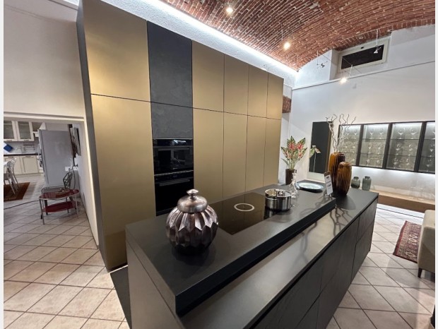 Cucina con Isola Nolte Küchen Neo Slate