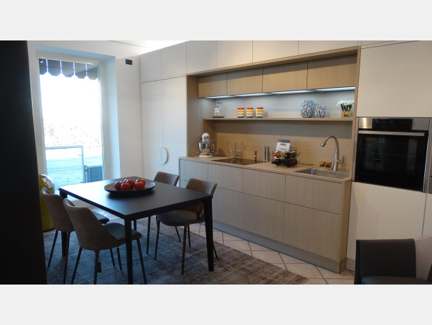 Cucina lineare Nolte Küchen Plus e Neo