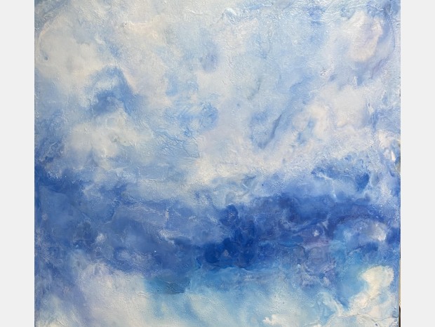 Quadro Benedetta Belloni Azzurro II