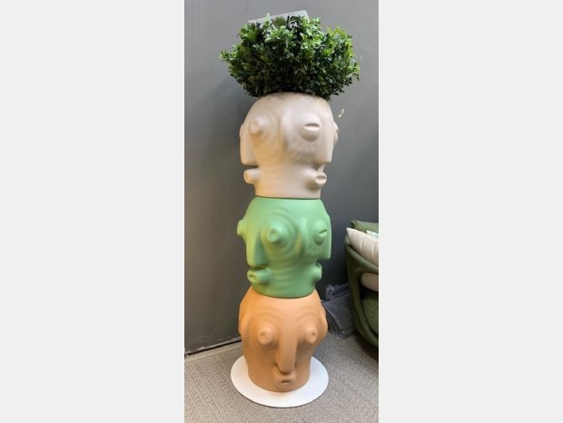 Scultura Slide TOTEM THREEBU* di 3 elementi