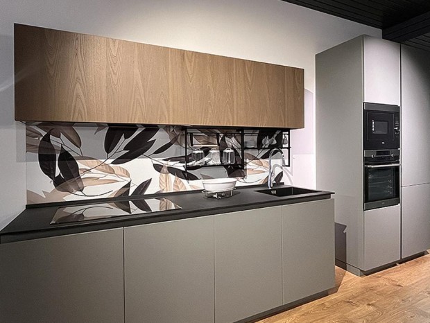 Cucina lineare Euromobil Lain Sinus