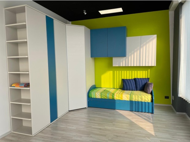 Cameretta con cabina armadio Colombini Golf