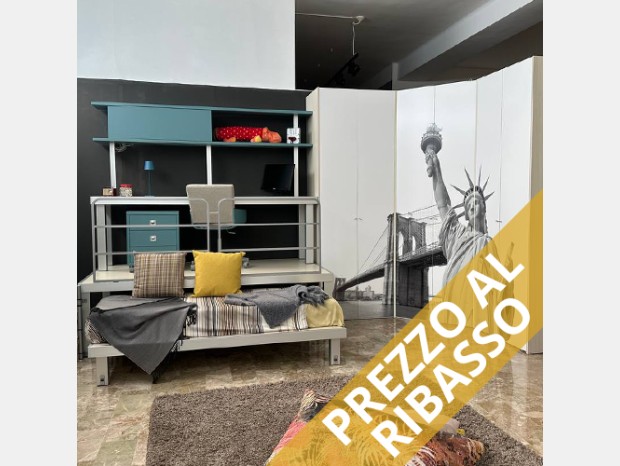 Cameretta letto singolo Tumidei Tiramolla