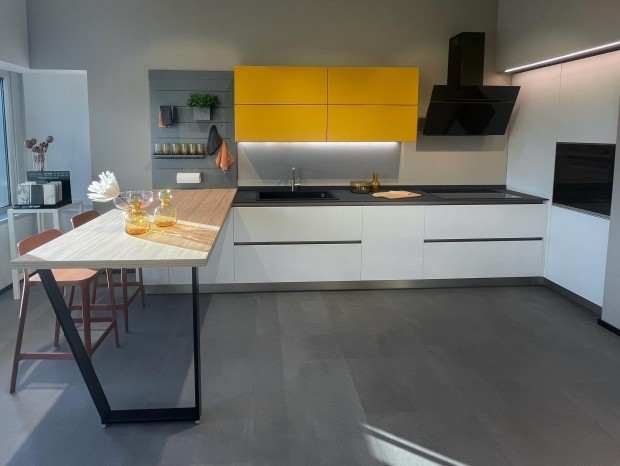 Cucina angolare Febal Casa Origina-Square Gola