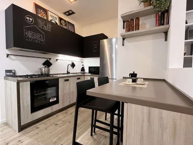 Cucina angolare Scavolini Diesel Get Together