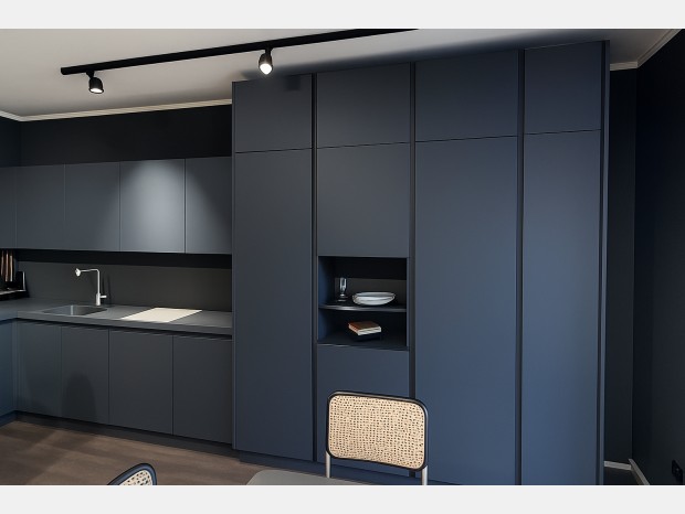 Cucina angolare Molteni&C - Dada Engineered VVD grigio Londra