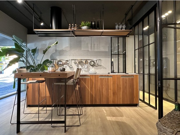 Cucina con Isola Boffi Standard + Xila