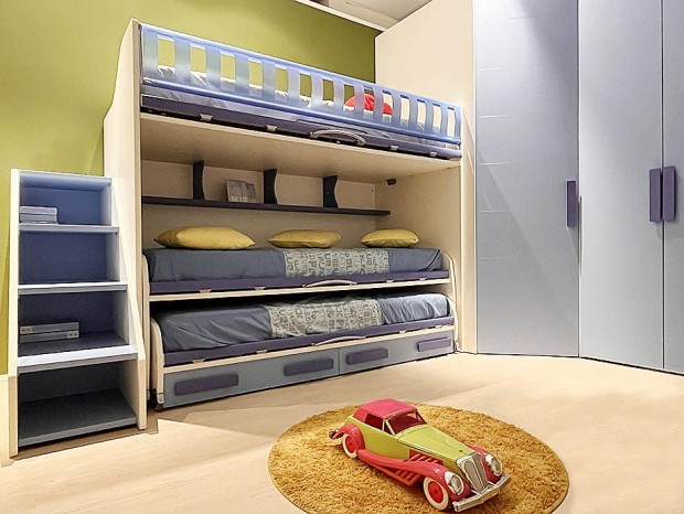 Cameretta a castello Moretti Compact KIDS