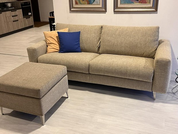 Divano letto Redaelli SOFT + Pouf