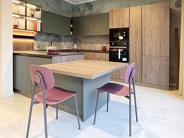 Cucina con penisola Ar-Due EASY