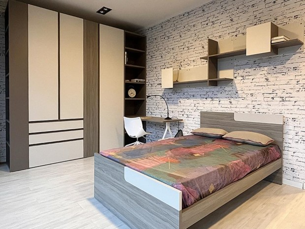 Cameretta letto singolo Mistral EVO
