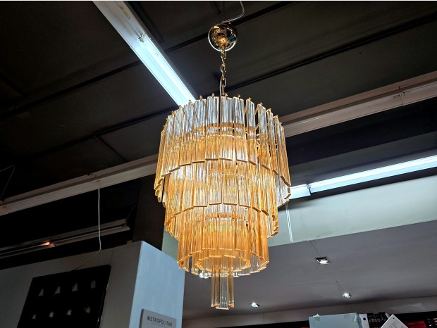 Lampada sospesa Venini Nastri