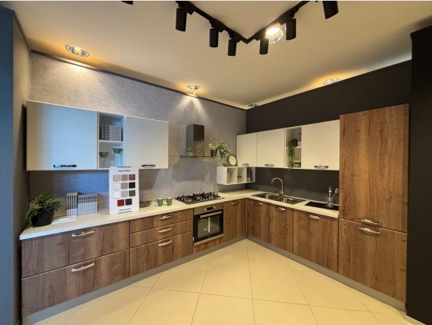 Cucina angolare Net Cucine New Ambra