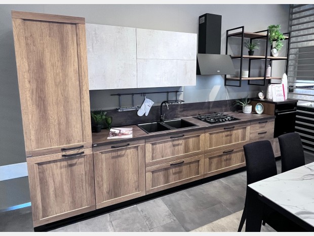 Cucina lineare Scavolini Sax