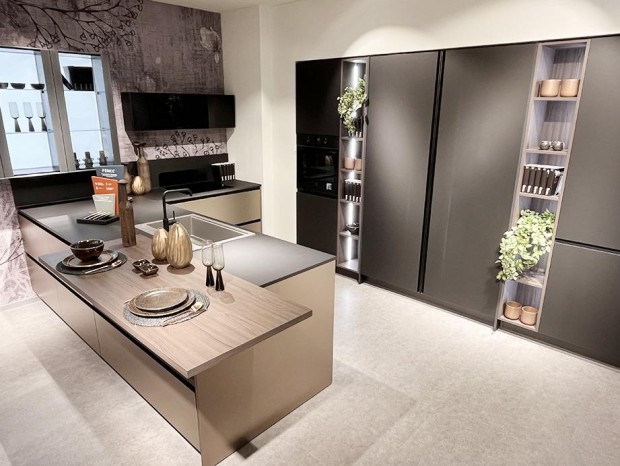 Cucina con penisola Stosa Cucine Infinity penisola