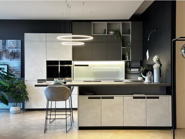 Cucina con penisola Scavolini MIA di Carlo Cracco