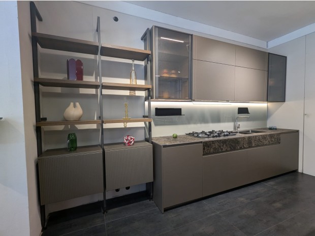 Cucina lineare Arredo3 Wega + Time