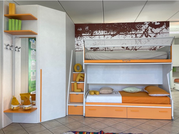 Cameretta a castello Moretti Compact Ponti