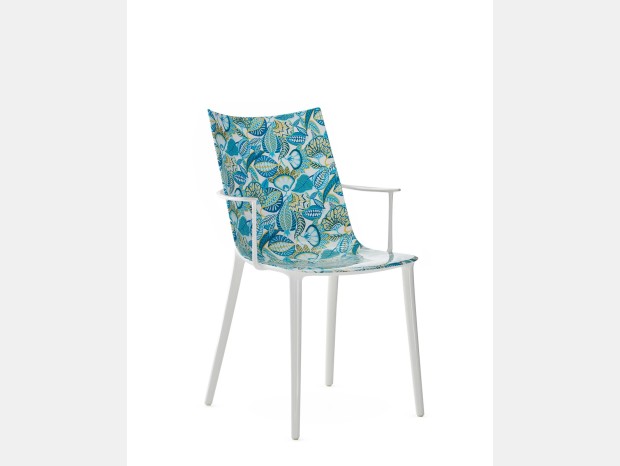 Sedia con braccioli Kartell H.h.h. graphic impression