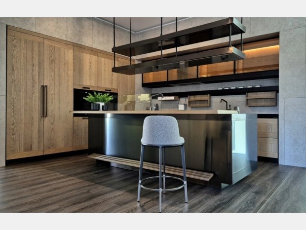 Cucina con Isola Arclinea Convivium+Principia