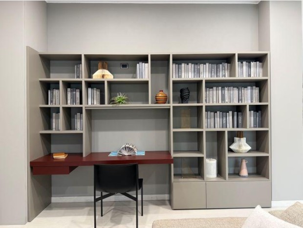 Libreria Lema Selecta Grigio