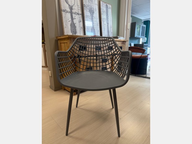 Sedia con braccioli Tomasucci Nairobi grey plus