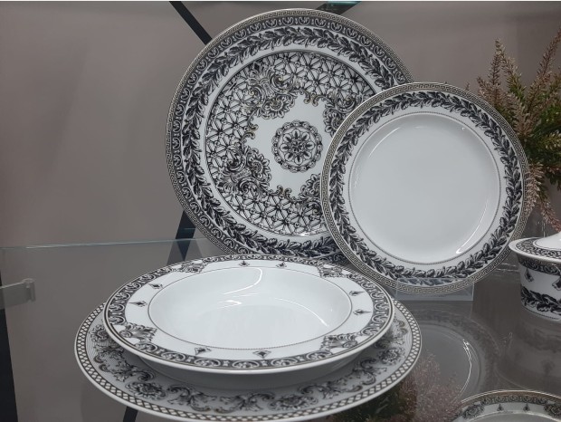Stoviglie Rosenthal Servizio tavola Rosenthal Versace Marqueterie ( 46 pezzi)