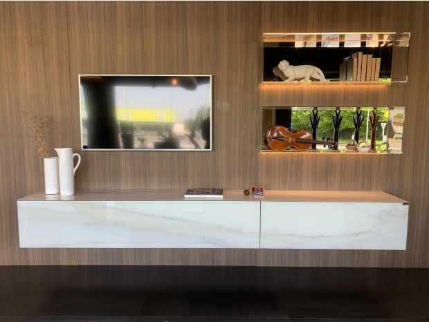 Soggiorno Lago LIVING MATERIA E 36e8 GLASS