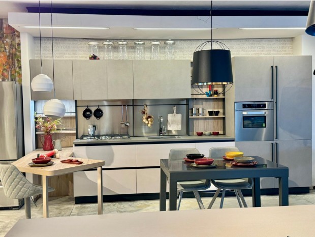Cucina con penisola Veneta Cucine start time j