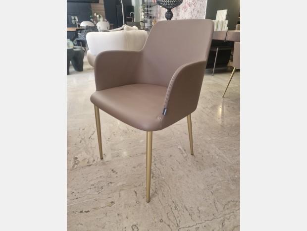 Sedia con braccioli Bontempi Margot 40.46