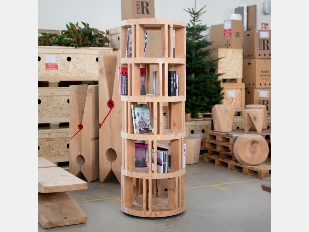 Piccola libreria Riva 1920 Torre Lignea | 209 cm