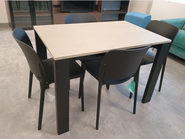 Tavolo allungabile Bontempi Tom ( con 4 sedie)