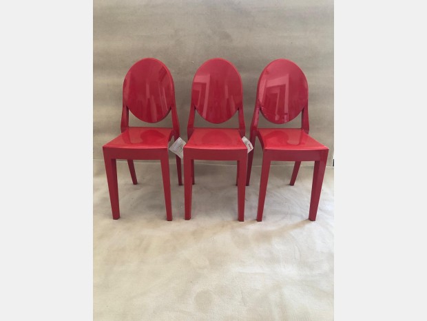 Sedia senza braccioli Kartell Victoria Ghost