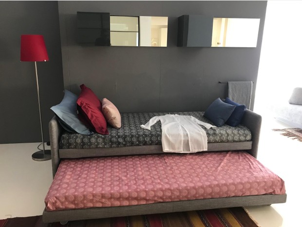 Letto singolo Flou Duetto